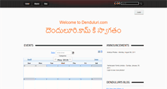 Desktop Screenshot of denduluri.com